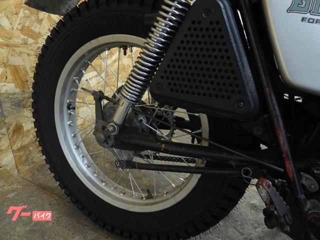 ホンダ TL125バイアルス 社外アルミタンク 社外リアサス