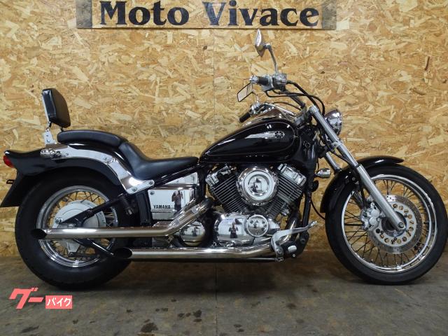 ドラッグスター４００　スラッシュカットマフラー　シーシーバー　４ＴＲモデル　キャブレター　Ｖ型２気筒エンジン
