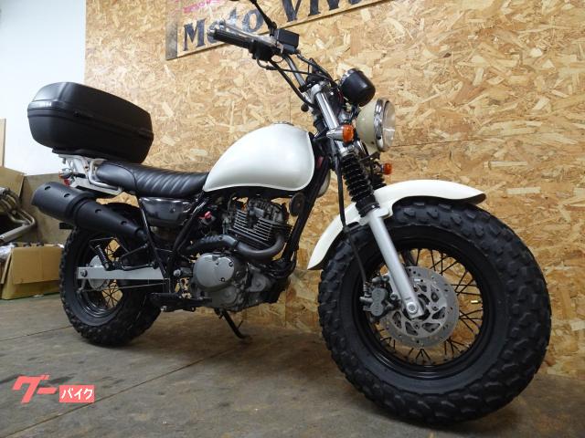 スズキ バンバン200 USB電源 リヤキャリア TOPBOX