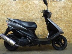 スズキ　アドレスＶ１２５ＳＳ　ヨシムラマフラー　駆動系カスタム　フューエルインジェクション　マットフィブロイングレーメタリック