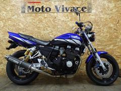 ヤマハ　ＸＪＲ４００Ｒ　オーバーマフラー　タイヤ前後新品　ＲＨ０２Ｊ型　空冷４００　キャブレター　ディープパープリッシュブルーメタリック