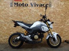 ホンダ　グロム　ＪＣ７５　オーリンズリアサス　パールヒマラヤズホワイト　フューエルインジェクション