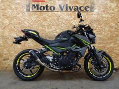 カワサキ　Ｚ４００　ＥＸ４００Ｌ型　ＵＳＢ電源　ドライブレコーダー　ＥＴＣ　スライダー　レオビンチマフラー　メタリックスパークブラック