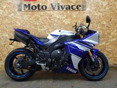 ヤマハ　ＹＺＦ−Ｒ１　スマホホルダ　ＵＳＢ　ＥＴＣ　ＡＢＳ　フェンダーレス　ディープパープリッシュブルーメタリック