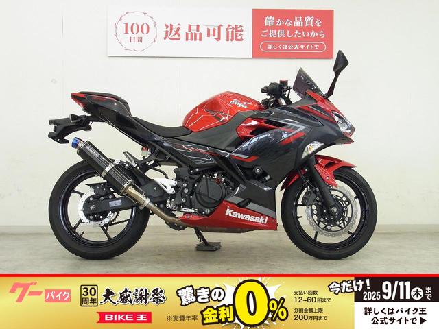 Ｎｉｎｊａ　４００　２０１９年モデル／ＢＭＳ−Ｒ製マフラー／Ｐｕｉｇ製スクリーン／ＵＳＢポート付きマルチバー装備