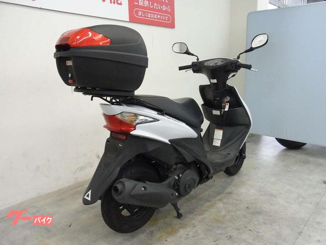 スズキ アドレスV125S 2013年モデル／リアボックス装備