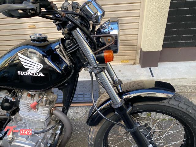 ホンダ FTR223 黒 2005年式 アップタイプマフラー付