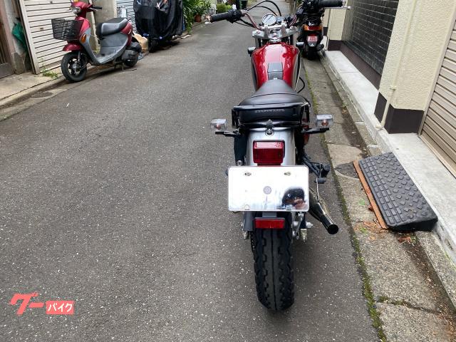 ホンダ CB223S 2008年 赤 ライトカスタム車 キャプトン