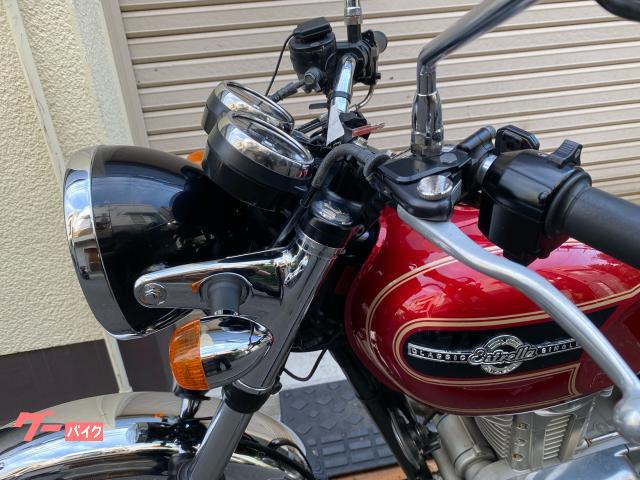 エストレア バイクタンク メタリックレッド カワサキ エストレヤ 赤