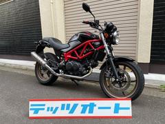 ホンダ　ＶＴＲ２５０　黒　２０１５年式　インジェクション　モリワキフルエキ　アジャスタブルレバー　クリアＬＥＤテール