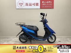 スズキ　アドレスＶ５０　２００８年モデル・ＣＡ４４Ａ型・マルチバー・ＵＳＢ付きスマホホルダー・リアキャリア装備