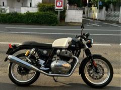 ＲＯＹＡＬ　ＥＮＦＩＥＬＤ　コンチネンタルＧＴ６５０　トリプルツリー　セパレートハンドル　バックステップ