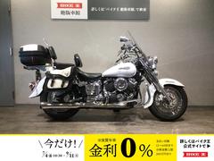 ヤマハ　ドラッグスター４００クラシック　ＶＨ０１Ｊ型２００５年キャブレターモデル　フォグランプ・スクリーン・バックレスト・エンジンガード等