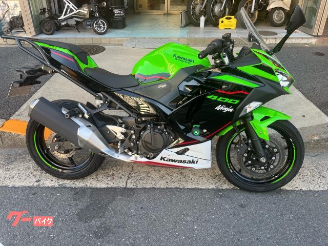 カワサキ Ｎｉｎｊａ ４００ 社外ＵＳＢ電源／ＥＴＣ車載器／スライダー／マルチバー／リアキャリア付｜Ｐｉｔ ｉｎ ２｜新車・中古バイクなら【グーバイク】