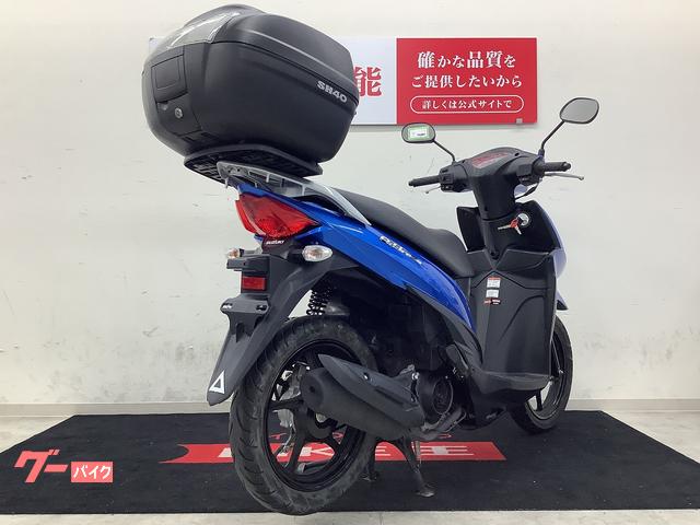 スズキ　アドレス110cc 良品　リアタイヤ新品交換済み　自賠責付 スズキ アドレス110 リアボックス装備車両｜バイク王 福生店｜新車
