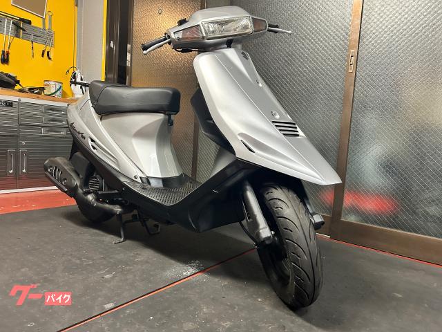 アドレスV100 CE13A 2スト タイヤ エアクリーナ プラグ新品 6500km 