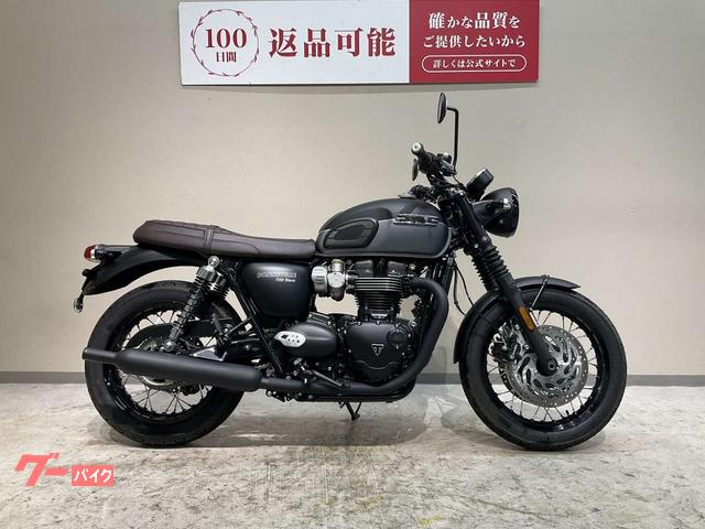 TRIUMPH ボンネビル T120 純正オプションブラックシート ベンチシート - ブラック | Triumph Motorcycles