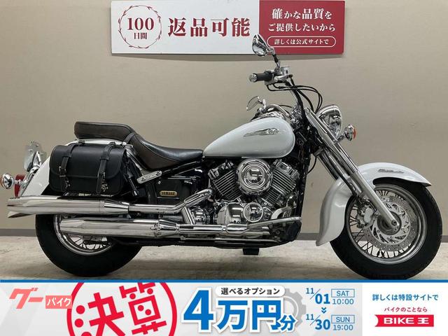 ドラッグスター400クラシック 2016年最終モデル グリップヒーター サイドバッグサポート カスタムタンク