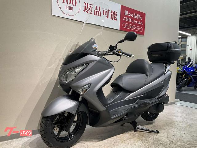スズキ バーグマン200 2017年モデル ロングスクリーン グリップ