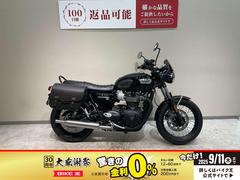 ＴＲＩＵＭＰＨ　ボンネビルＴ１００　２０２２年モデル　トライアンフ純正リアバッグ　ショートバイザー