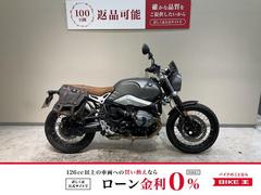 ＢＭＷ　ＲｎｉｎｅＴ　スクランブラー　２０１８年モデル　ショートバイザー　リアバッグ