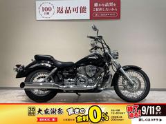 ヤマハ　ドラッグスター２５０　２００８年モデル　２ｉｎ１マフラー　エンジンガード