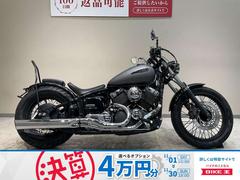 ヤマハ　ドラッグスター４００　２０１３年モデル　リジットスタイル　２ｉｎ１マフラー　フラットハンドル　シーシーバー