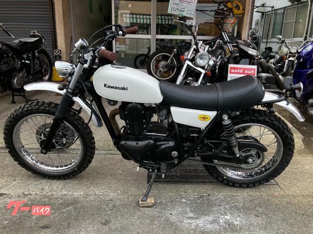 カワサキ ２５０ＴＲ ＶＭＸカスタム 社外マフラー 前後タイヤ新品｜Ｇａｒａｇｅ５０８｜新車・中古バイクなら【グーバイク】