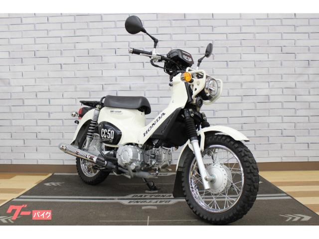 クロスカブ５０　２０１８年モデル　専用ブロックタイヤ装備　ミラーカスタム