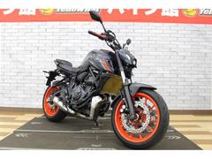 ヤマハ　ＭＴ−０７　２０２１年モデル　ＥＴＣ　ＤＣソケット　エンジンスライダー　グリップ　レバー等装備