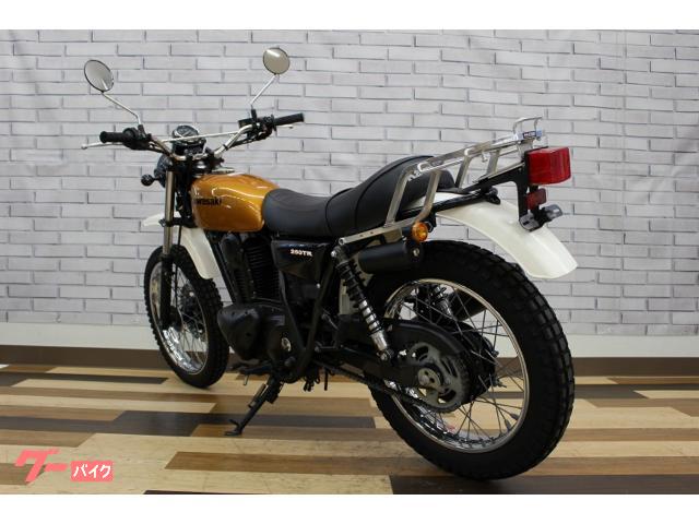 カワサキ 250TR 2003年モデル ハンドルバー グリップ リア