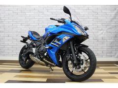 カワサキ　Ｎｉｎｊａ　６５０　ＡＢＳ　２０１８年モデル　ＥＴＣ　ＵＳＢ２ポート　エンジンスライダー　ハンドル延長ステー装備