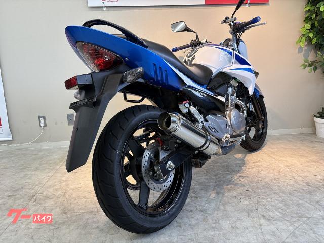 スズキ GSR250 WR'S製マフラー カスタムハンドルグリップ