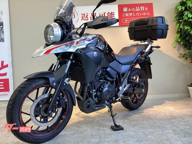 スズキ V－ストローム250 2021年モデル リアボックス装備