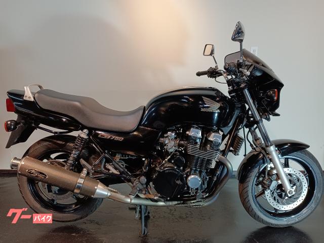 ＣＢ７５０　オイル・プラグ・バッテリー新品　社外マフラー　ビキニカウル付き　ノジマフルエキゾーストマフラー