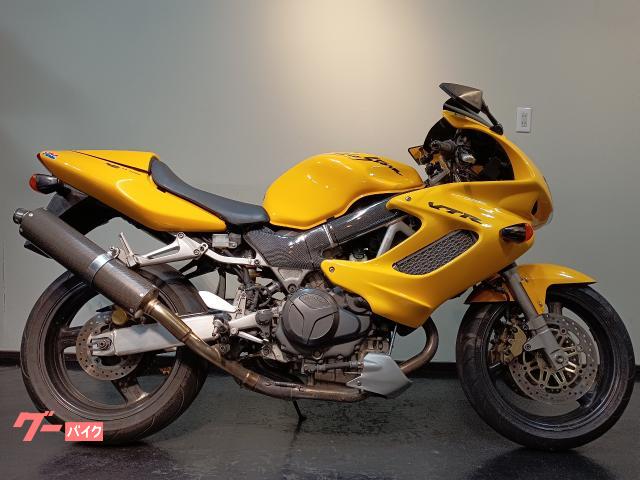 ＶＴＲ１０００Ｆ　社外マフラー　フォークＯＨ　ＥＴＣ付き　ヨシムラマルチテンプメーター付き　社外ハンドル　車検付き