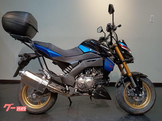 Ｚ１２５ＰＲＯ　スペシャルエディションモデル　ＳＨＡＤボックス　キタコエクストリームＲマフラー　チェーン新品　自賠責付き