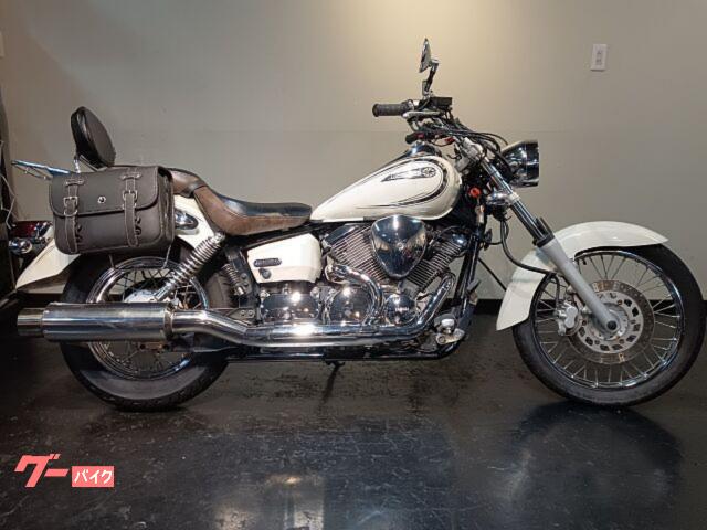 ドラッグスター２５０　社外マフラー　サイドバッグ　スマホホルダー　グリップヒーター　ＶＧ０５Ｊ