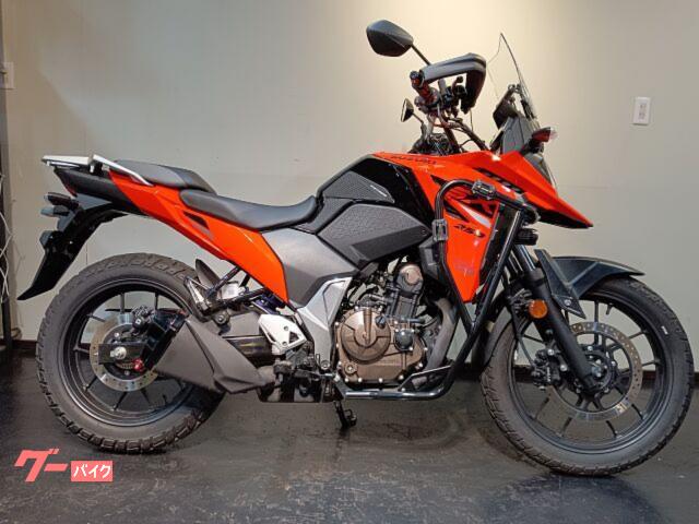 Ｖ−ストローム２５０ＳＸ　ＥＴＣ　ＵＳＢ　マルチバー　エンジンガード　社外グリップ