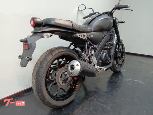 ヤマハ XSR155 マットブラック 水冷単気筒エンジン ノーマル｜B