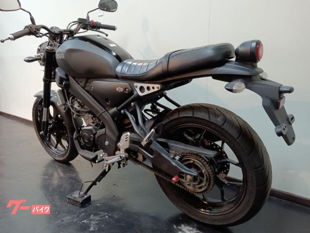ヤマハ XSR155 マットブラック 水冷単気筒エンジン ノーマル｜B