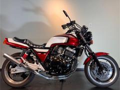 ホンダ　ＣＢ４００Ｓｕｐｅｒ　Ｆｏｕｒ　　ＣＢＸ仕様　社外マフラー　社外ハンドル　タックロールシート　ＣＢＸ三又カバー