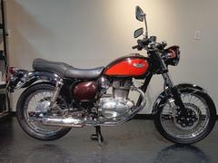 カワサキ　エストレヤ　２０１２年モデル　空冷単気筒エンジン　キャンディアラビアンレッドカラー