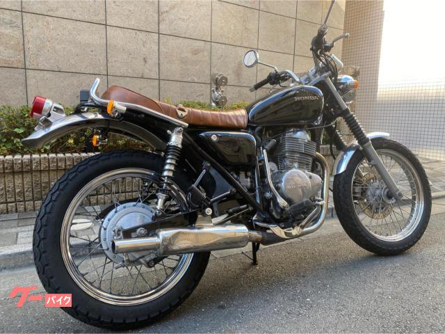 ホンダ CB400SS WMキャプトンマフラー ブラウンシート ライト
