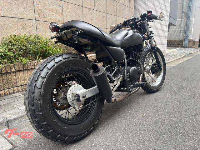 スズキ バンバン200 オールドカフェレーサー マフラー ハンドル
