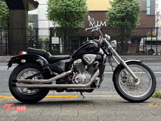 ホンダ スティード400VLX ノーマルルック 社外マフラー
