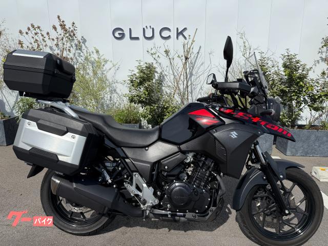 Ｖ−ストローム２５０　純正フルパニア・ＥＴＣ・ＵＳＢ・マルチバー
