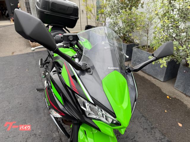 カワサキ Ninja 650 ライムグリーン／エボニー タンデム