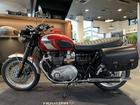 ボンネビルT120 エルビスプレスリーリミテッド 純正アクセサリー サイドパニア レール グラブバー グラブレールKIT付き