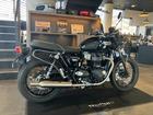 ボンネビルT100 2024年モデル グリップヒーター ETC 左右パニアレール 左右バッヂ